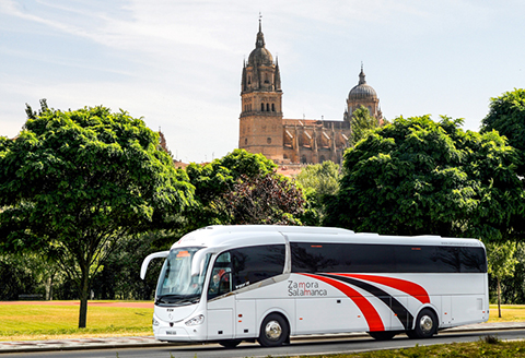 Resultado de imagen de autobús salamanca zamora